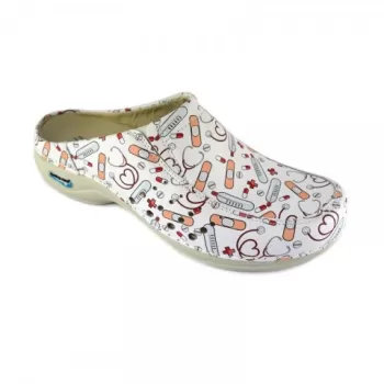 Saboti medicali din piele naturala, lavabili, Nursingcare Wash'Go Berlin, Health-10-1