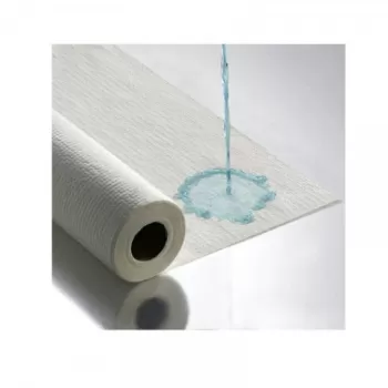 Rola cearceaf din polietilena de culoare albastra-1