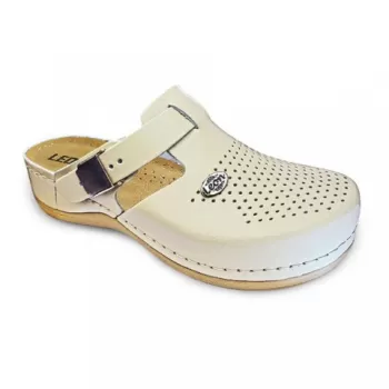 Saboti medicali, de dama, din piele, bej, Leon 900-1