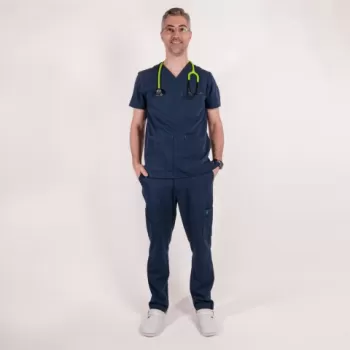 Costum medical Lotus Flex, stretch, bleumarin, TRS-NP16 TRS-KH2-1