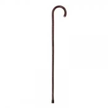 Baston din lemn cu maner curb, culoare lemn frasin - RP121-1