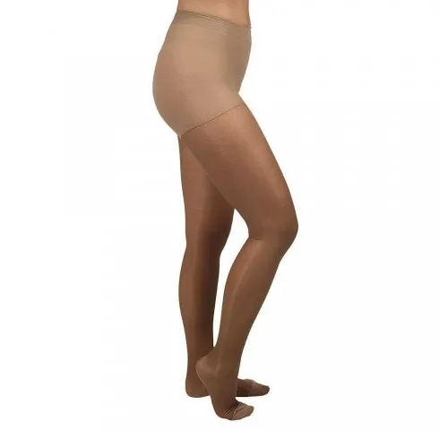 Ciorapi medicali cu chilot, cu varf inchis, 15-18 mmHg, bej - ARS15A-1
