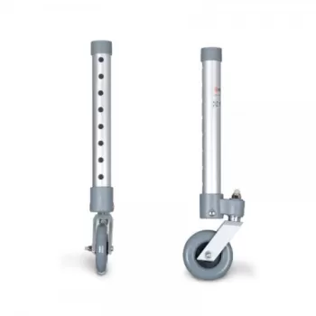 Picioare prevazute cu roti (pentru cadre de mers), pereche - RV7054-1