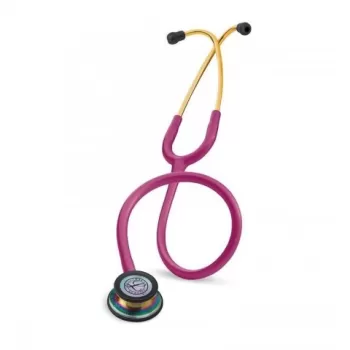 Stetoscop 3M™ Littmann® Classic III, Roz inchis, capsula curcubeu (Rasperry/Rainbow)-1