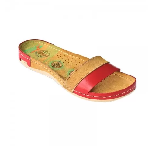 23-Saboti-dama--de-vara--din-piele--Leon-990--rosu