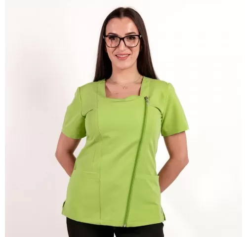 8-Bluza-medicala-Lotus-Flex--stretch--verde-macha--TRS-NP11