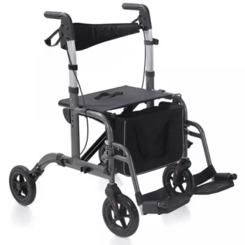 Rolator din aluminiu vopsit, cu functie dubla - RP540 GAYA-1