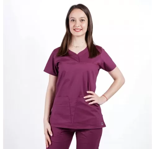 5-Bluza-medicala-Lotus-Flex--stretch--wine--CVC-NP3