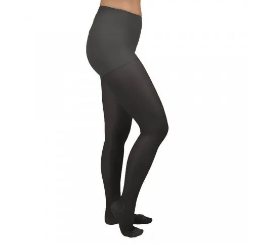 Ciorapi medicali cu chilot, cu varf inchis, 20-30 mmHg, negru - ARS03A-1