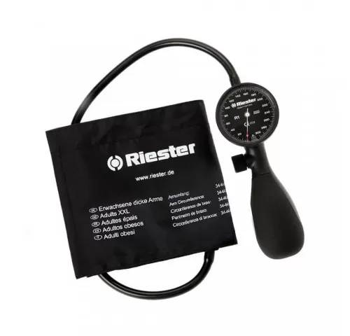 3-Tensiometru-mecanic-Riester-Shock-Proof®--negru--manseta-cu-inchidere-velcro--marime-extra-large