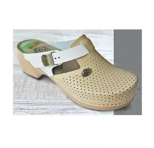 Saboti medicali Leon PU158, bej-1