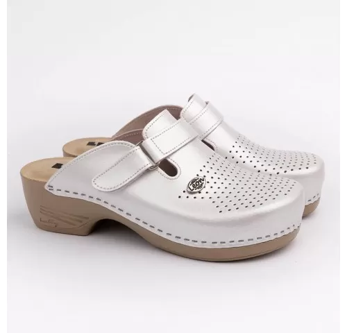 17-Saboti-medicali-Leon-159--de-dama--din-piele--alb-perlat