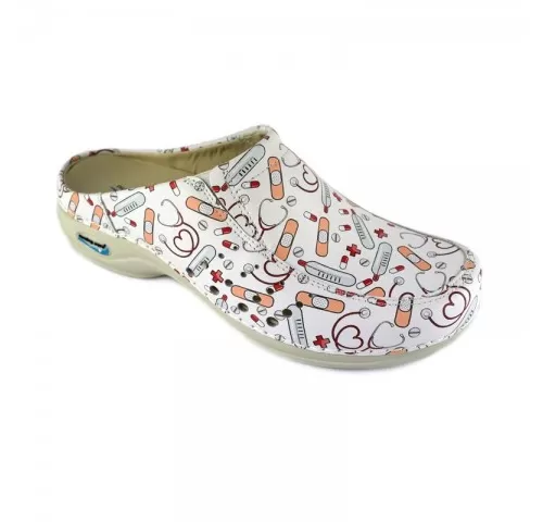 Saboti medicali din piele naturala, lavabili, Nursingcare Wash'Go Berlin, Health-10-1