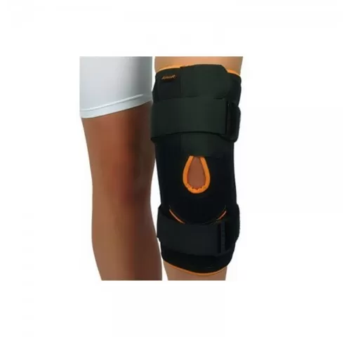 Orteza genunchi, lunga, cu suport rotula si ligamente - Armor ARK2103A-1