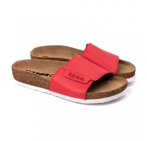 19-Saboti-dama--de-vara--din-piele--Leon-4022-Orlando--rosu