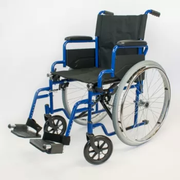 Carucior cu rotile pliabil, transport pacienti, cu antrenare manuala - YJ-005L-1