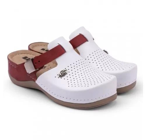 24-Saboti-medicali--de-dama--din-piele--alb-bordo--Leon-901