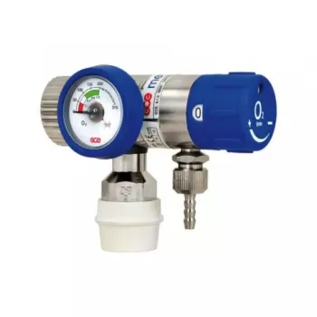 Reductor presiune butelie oxigen medical - Mediselect II, cu cupla DIN-1