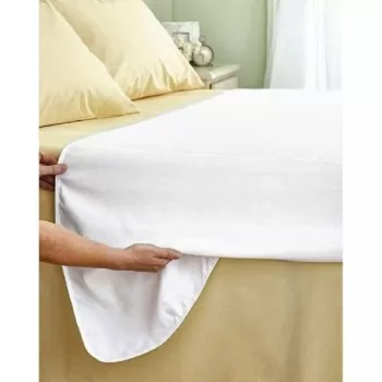 Aleza impermeabila, lavabila/reutilizabila, din bumbac, 100x200 cm-1