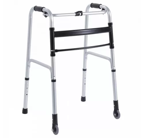 16-Cadru-de-mers-pliabil--2-roti-fixe-fata--spate-fix---RP735