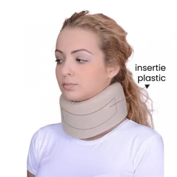 Guler cervical moale, cu insertie de plastic - ARN103B-1