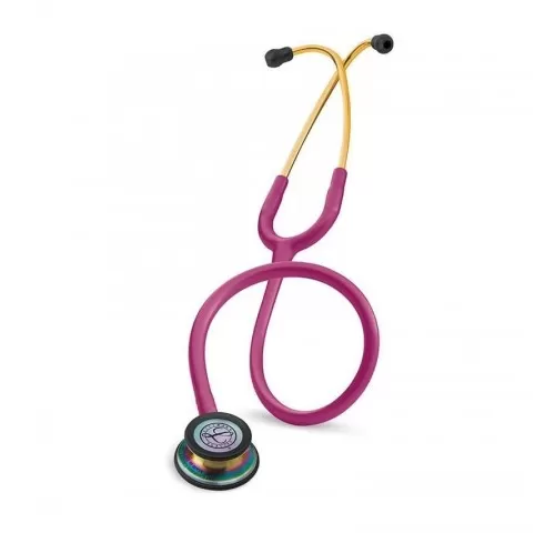 13-Stetoscop-3M™-Littmann®-Classic-III--Roz-inchis--capsula-curcubeu--Rasperry-Rainbow-