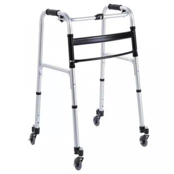 Cadru de mers pliabil cu 4 roti mobile - RP733-1