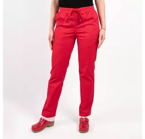 17-Pantaloni-medicali-Lotus-Flex--stretch--cu-elastic-si-snur--rosu--CVC-SP2