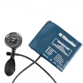 Tensiometru mecanic Riester e-mega manseta dezinfectabila cu un tub, extralarge-1