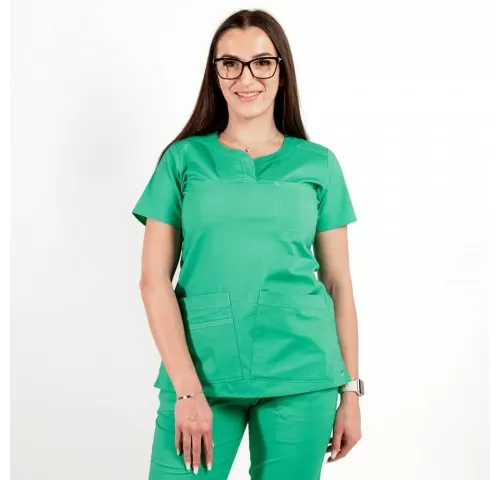 20-Bluza-medicala-Lotus-Flex--stretch--verde-chirurgical-deschis--CVC-NP3