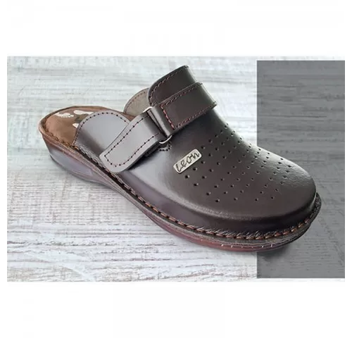 7-Saboti-medicali--de-barbati--din-piele--maro--Leon-V230M