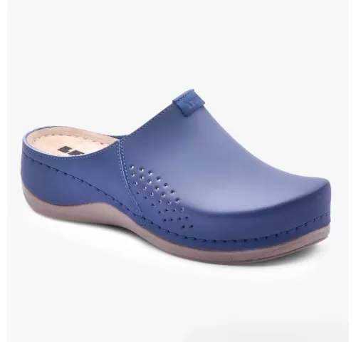 Saboti medicali Leon 930 Bakkar, de dama, din piele, bleumarin mat-1