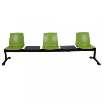 Bancuta sala asteptare cu 3 locuri si 2 masute - NEOARI-5T-1