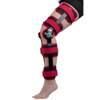 Orteza imobilizare genunchi cu unghi reglabil, din jeans Armor - ARJ1011-1