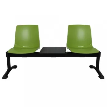 Bancuta sala asteptare cu 2 locuri si masuta - NEOARI-3T-1