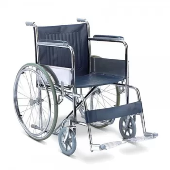 Carucior cu rotile, transport pacienti, actionare manuala, - FS809-46-1