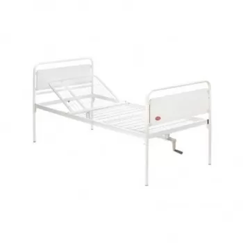 Pat de spital mecanic, cu o sectiune ajustabila gama IBISCO - MP090-1