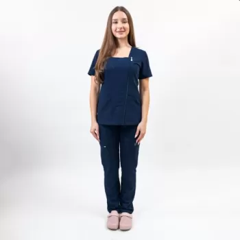 Costum medical Lotus Flex, stretch, bleumarin, TRS-NP11 TRS-SP6-1