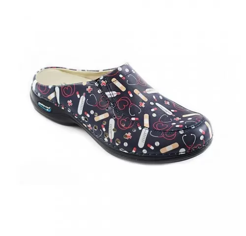 Saboti medicali din piele naturala, lavabili, Nursingcare Wash'Go Berlin, Health-03-1