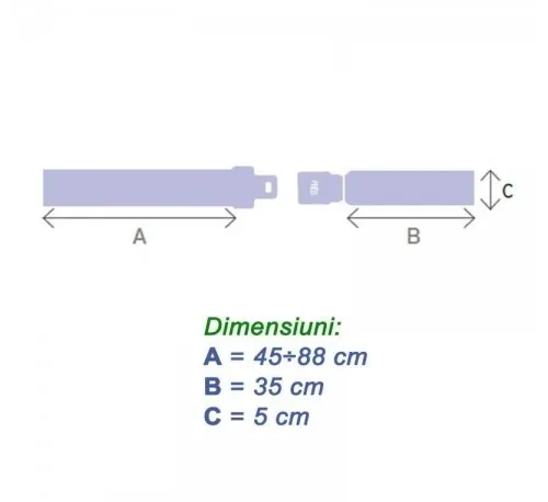 Centura de fixare cu catarama - RP245-2