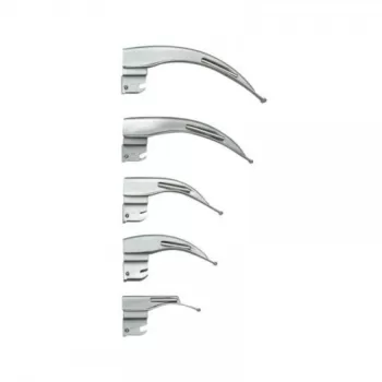 Lama Macintosh curba - laringoscop cu fibra optica - DRV200-DRV204-1