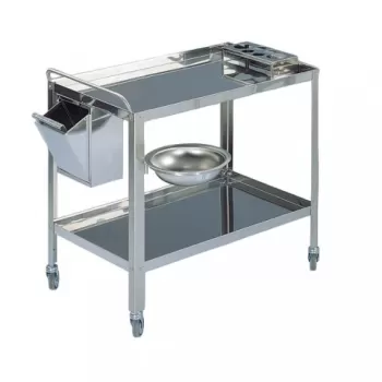 Carucior rastel din inox pentru instrumentar - M600863-1