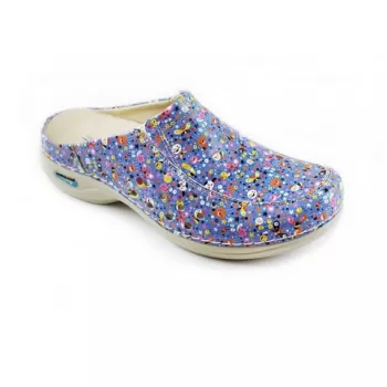 Saboti medicali din piele naturala, lavabili, Nursingcare Wash'Go Berlin, Bugs Animated 1-1