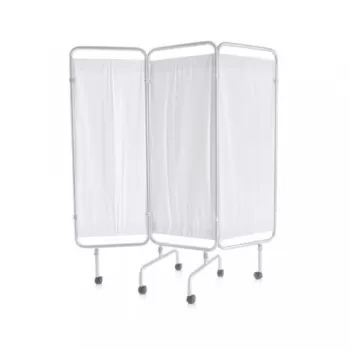 Paravan cu trei segmente pe cadru din otel vopsit - MO412C-1