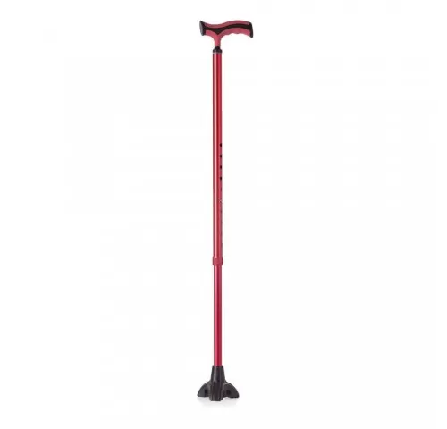 Baston reglabil din aluminiu cu pufar tip stea - RP191-1