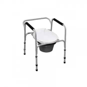 Scaun WC de camera 4 in 1, din aluminiu - AT01001-1