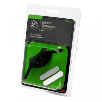 Tag de identificare pentru stetoscoapele 3M™ Littmann®, 40007, negru-1