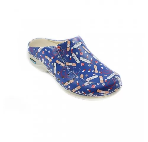 Saboti medicali din piele naturala, lavabili, Nursingcare Wash'Go Berlin, Health-04-1