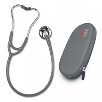 Stetoscop ERKA Sensitive, gri, cu borseta-1