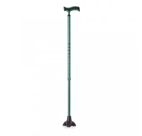 Baston reglabil din aluminiu cu pufar tip stea - RP191-1